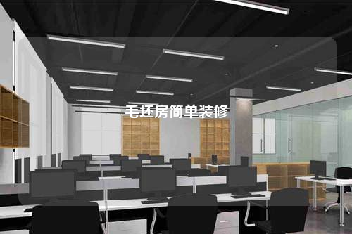 毛坯房簡單裝修